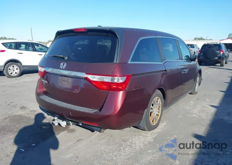 2012 Honda Odyssey Ex-L from USA, damaged, VIN 5FNRL5H64CB118157